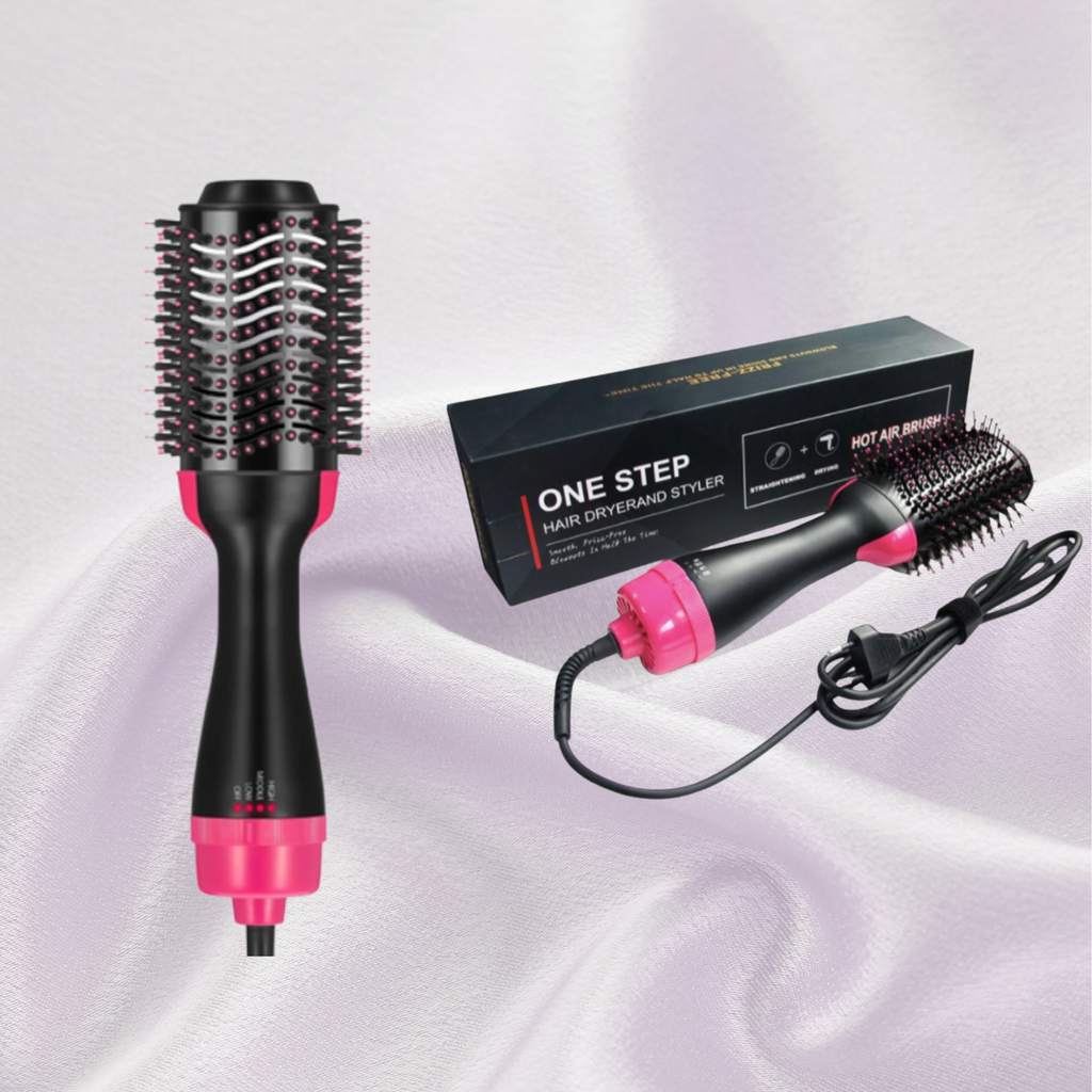 Cepillo secador y voluminizador Rosa